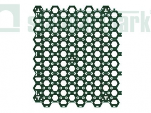 Решетка газонная пластиковая зеленая "Hexarm" гексарм