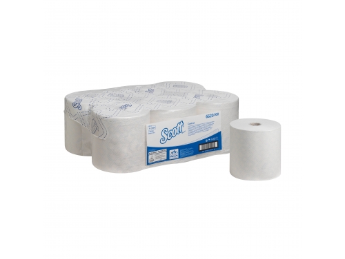 Рулонные бумажные полотенца для рук Scott® Control™, 6 рулонов x 250 м бумажных полотенец для рук (всего 1500 м)