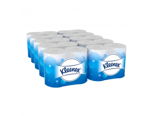Kleenex® Туалетная бумага в рулонах - Маленький рулон / Белый