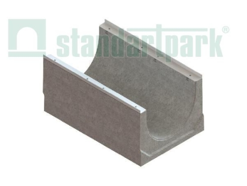 Лоток водоотводный бетонный BetoMax H51 DN500 кл.D400, E600, F900