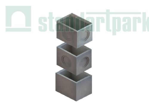 Дождеприёмный колодец секционный BetoMax DN300 бетонный кл. F900