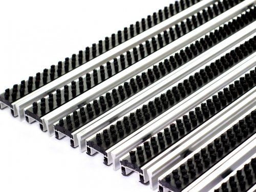 Алюминиевая решетка "Urban" щетка+скребок