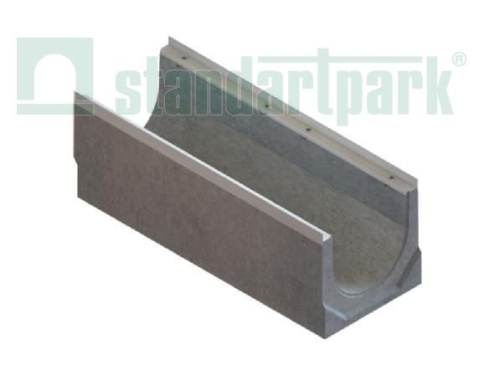 Лоток водоотводный BetoMax DN300 H36 бетонный кл.D400, E600, F900