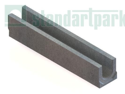Лотки водоотводные бетонные BetoMax DN110 каскадные h95-195