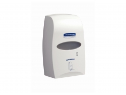 Бесконтактный электронный диспенсер Kimberly-Clark Professional™ для моющего средства для рук, 1 белый диспенсер для антибактериального средства для рук (подходит для сменных боком объемом 1,2 литра)