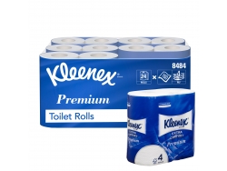 Kleenex® Туалетная бумага в рулонах - Маленький рулон / Белый /160
