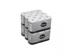 Рулонная туалетная бумага Kleenex® Standard — 36 упаковок x 350 листов белой трехслойной бумаги (итого 12 600 шт.)