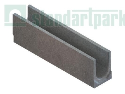 Лотки водоотводные бетонные BetoMax Drive DN150 уклонные h115-285