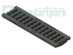 Решетка водоприёмная PolyMax Basic РВ-10.14.50-ПП ячеистая пластиковая кл. В 208021